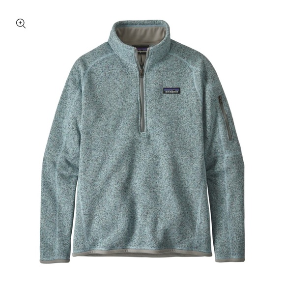 EUC—Women's Better Sweater® 1/4-Zip Fleece in Hawthorne Blue - Picture 1 of 9